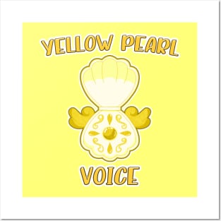 Yellow Pearl Voice Posters and Art